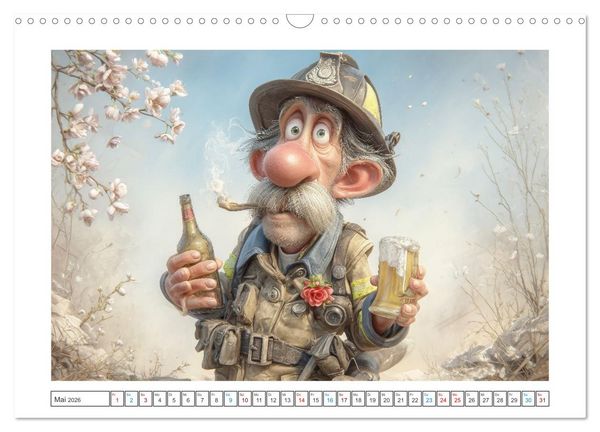 Produktbild: Schlauchlos gl&uuml;cklich (Wandkalender 2026 DIN A3 quer), CALVENDO Monatskalender