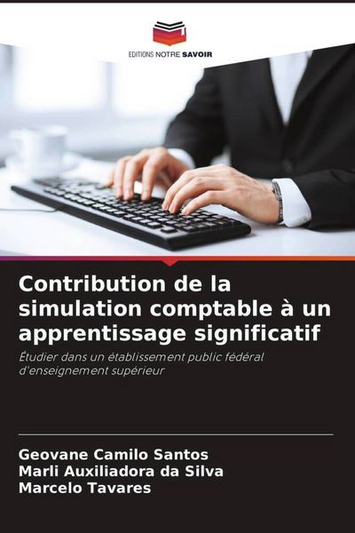 Produktbild: Contribution de la simulation comptable &agrave; un apprentissage significatif