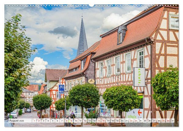 Produktbild: Michelstadt Impressionen (hochwertiger Premium Wandkalender 2026 DIN A2 quer), Kunstdruck in Hochglanz