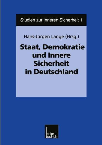 Produktbild: Staat, Demokratie und Innere Sicherheit in Deutschland
