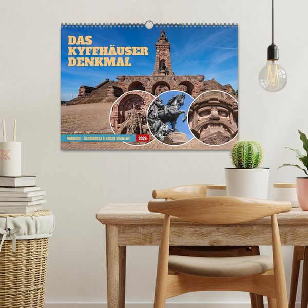 Produktbild: Das Kyffh&auml;user Denkmal (Wandkalender 2026 DIN A3 quer), CALVENDO Monatskalender
