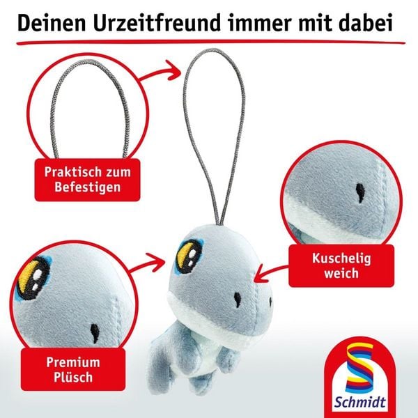 Produktbild: Jurassic World, Blue, 8 cm, Pl&uuml;sch-Anh&auml;nger