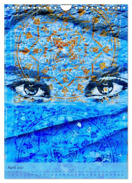 Produktbild: Chefchouen - The Blue City (Wall Calendar 2027 DIN A4 portrait), CALVENDO 12 Month Wall Calendar