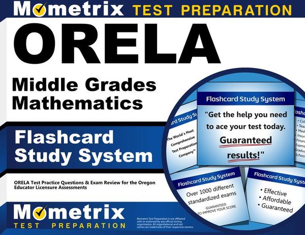 Produktbild: Orela Middle Grades Mathematics Flashcard Study System