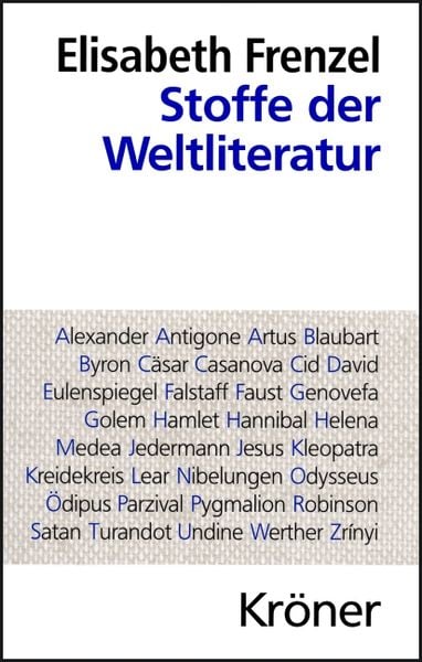 Stoffe der Weltliteratur