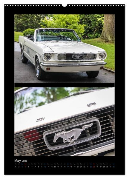 Produktbild: The World of Classic Cars (High Quality Premium Wall Calendar 2026 DIN A2 portrait),CALVENDO 12 Month Wall Calendar