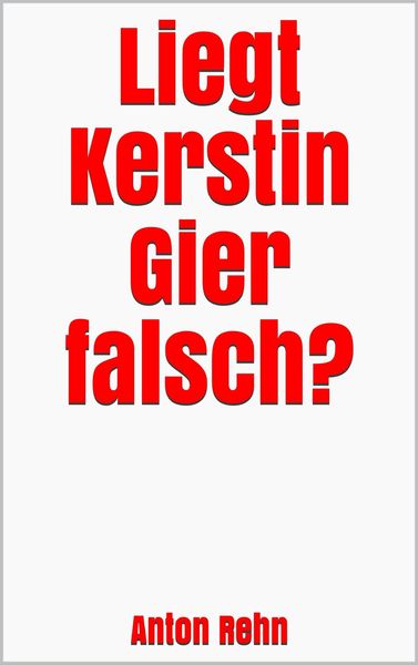 Produktbild: Liegt Kerstin Gier falsch?
