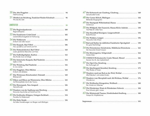 Produktbild: Raus ins Gr&uuml;ne Frankfurt
