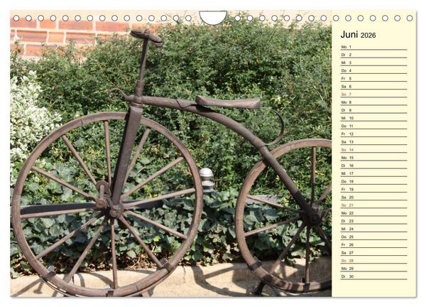 Produktbild: Drahtesel-Allerlei (Wandkalender 2026 DIN A4 quer), CALVENDO Monatskalender