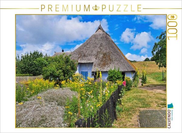 CALVENDO Puzzle Das historische Pfarrwitwenhaus in Groß Zicker | 1000 Teile Lege-Größe 64 × 48 cm Foto-Puzzle für glückliche Stunden