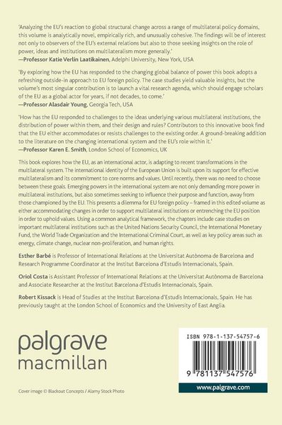 Produktbild: EU Policy Responses to a Shifting Multilateral System