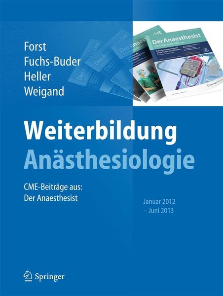 Produktbild: Weiterbildung An&auml;sthesiologie