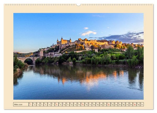 Produktbild: Kastilien - La Mancha (hochwertiger Premium Wandkalender 2026 DIN A2 quer), Kunstdruck in Hochglanz