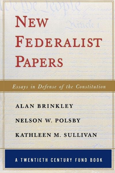 Produktbild: New Federalist Papers