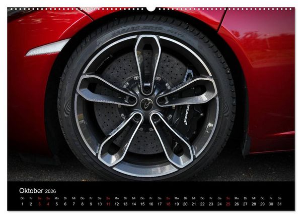 Produktbild: McLaren MP4-12C Spider (Wandkalender 2026 DIN A2 quer), CALVENDO Monatskalender