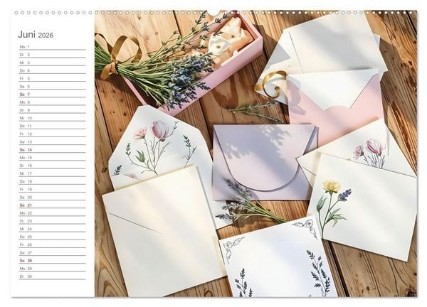 Produktbild: Papiertr&auml;ume - Die kreative Welt der Papierkunst (hochwertiger Premium Wandkalender 2026 DIN A2 quer), Kunstdruck in Hochglanz