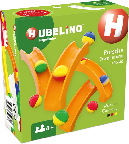 HUBELINO Kugelbahn Rutsche Erweiterung (12-teilig)