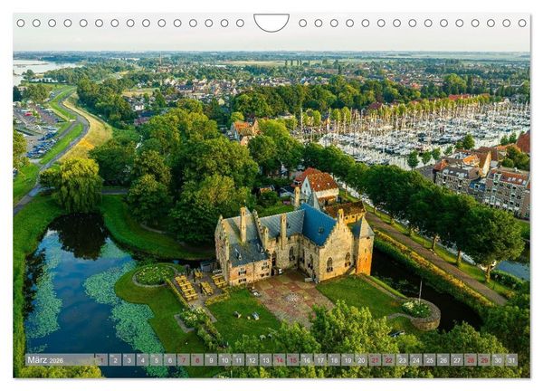 Produktbild: Ein Blick auf Medemblik (Wandkalender 2026 DIN A4 quer), CALVENDO Monatskalender