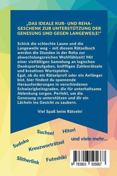 Produktbild: Reha R&auml;tselspa&szlig;