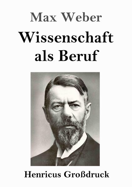 Produktbild: Wissenschaft als Beruf (Gro&szlig;druck)
