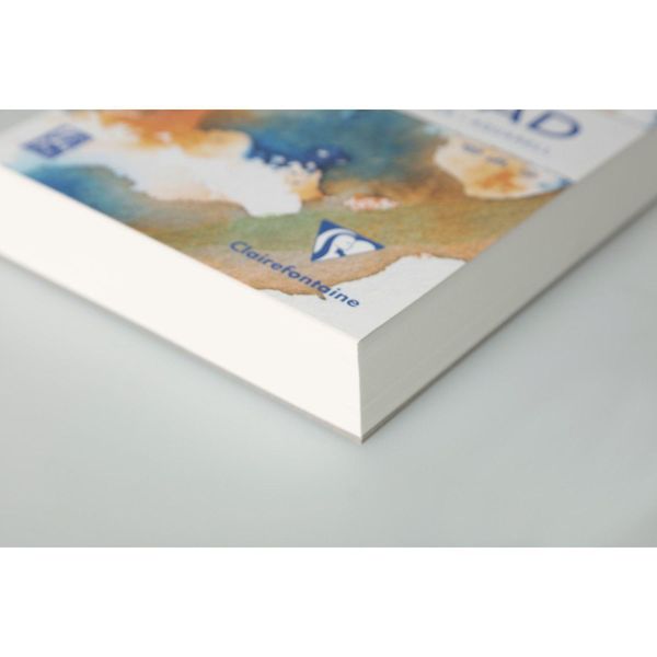 Produktbild: Aquarellblock Goldline Aquapad A5 geleimt, 70 Blatt wei&szlig; 300g, mittlere K&ouml;rnung