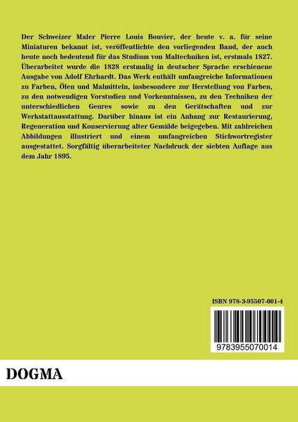 Produktbild: Handbuch der &Ouml;lmalerei f&uuml;r K&uuml;nstler und Kunstfreunde