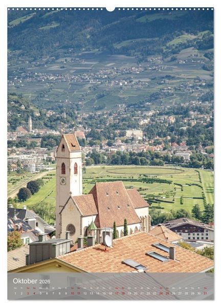 Produktbild: Auf dem Marlinger Waalweg (hochwertiger Premium Wandkalender 2026 DIN A2 hoch), Kunstdruck in Hochglanz