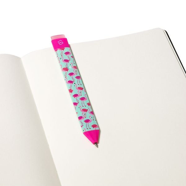 Produktbild: Pen Bookmark Set Flamingo &ndash; Stift & Lesezeichen 2er-Set