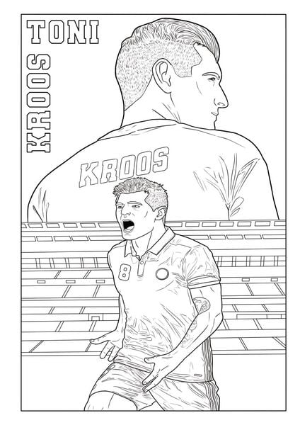 Produktbild: Fu&szlig;ball-Malbuch STARS & LEGENDEN der deutschen Nationalmannschaft mit &uuml;ber 60 Motiven zum Ausmalen und Steckbriefen zu jedem Spieler