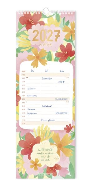 Produktbild: Paarplaner 2027 Floral