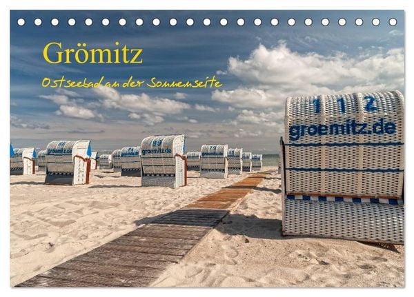 Produktbild: Gr&ouml;mitz - Ostseebad an der Sonnenseite (Tischkalender 2026 DIN A5 quer), CALVENDO Monatskalender