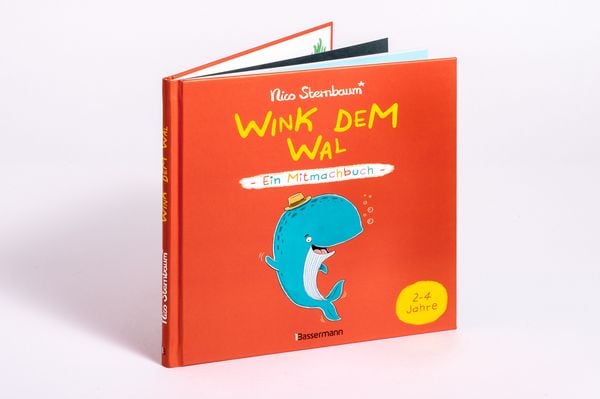 Produktbild: Wink dem Wal - Ein Mitmachbuch zum Sch&uuml;tteln, Schaukeln, Pusten, Klopfen und sehen, was dann passiert