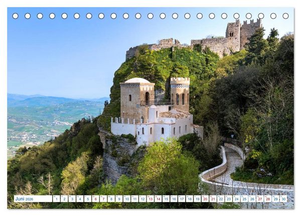 Produktbild: Sizilien - Italien mal anders (Tischkalender 2026 DIN A5 quer), CALVENDO Monatskalender
