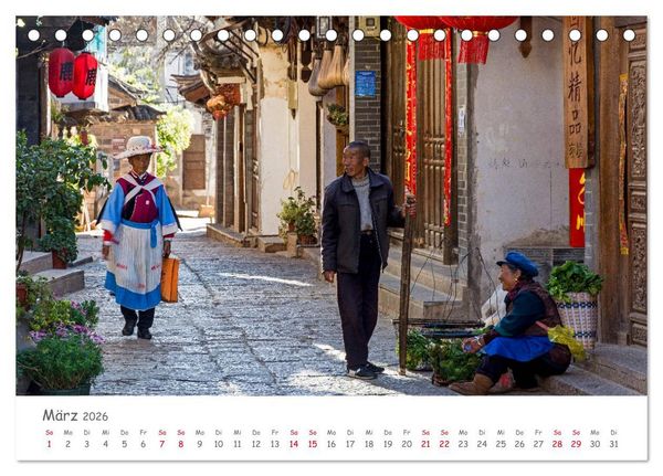 Produktbild: Zauberhaftes S&uuml;dchina (Tischkalender 2026 DIN A5 quer), CALVENDO Monatskalender