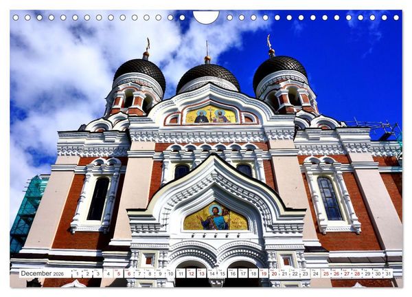 Produktbild: Exploring Tallinn (Wall Calendar 2026 DIN A4 landscape), CALVENDO 12 Month Wall Calendar