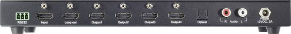Produktbild: SpeaKa Professional 1+4 Port HDMI-Switch UHD 4K @ 60Hz