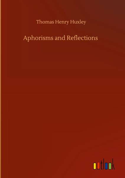 Produktbild: Aphorisms and Reflections