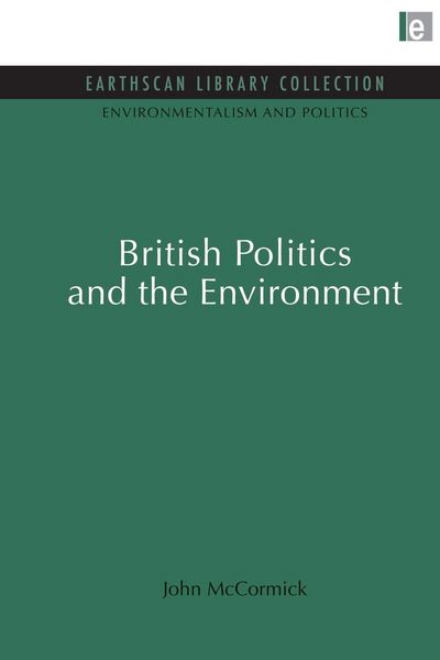 Produktbild: British Politics and the Environment