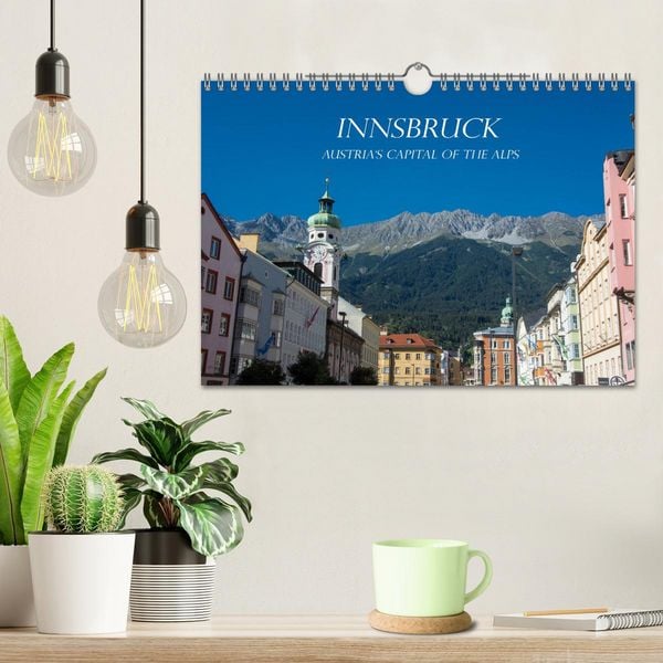 Produktbild: Innsbruck - Austria&lsquo;s capital of the alps (Wall Calendar 2026 DIN A4 landscape), CALVENDO 12 Month Wall Calendar