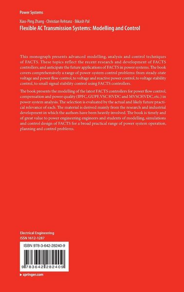 Produktbild: Flexible AC Transmission Systems: Modelling and Control
