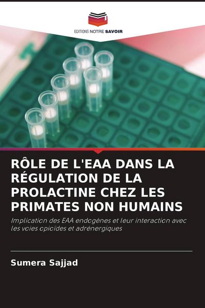 Produktbild: R&ocirc;le De L'eaa Dans La R&eacute;gulation De La Prolactine Chez Les Primates Non Humains