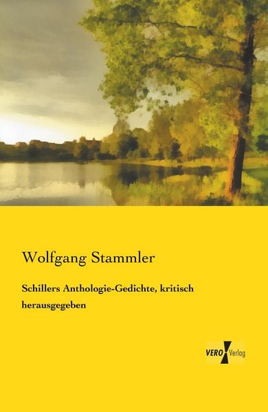 Produktbild: Schillers Anthologie-Gedichte, kritisch herausgegeben