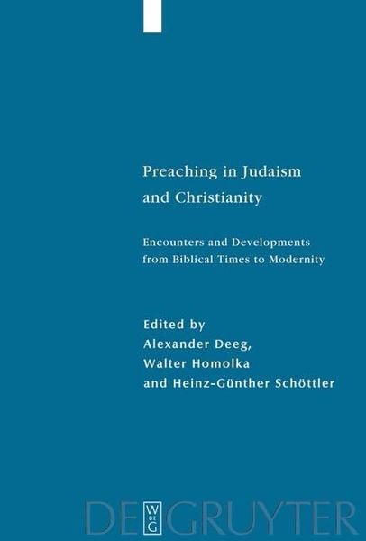 Produktbild: Preaching in Judaism and Christianity
