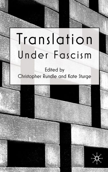 Produktbild: Translation Under Fascism
