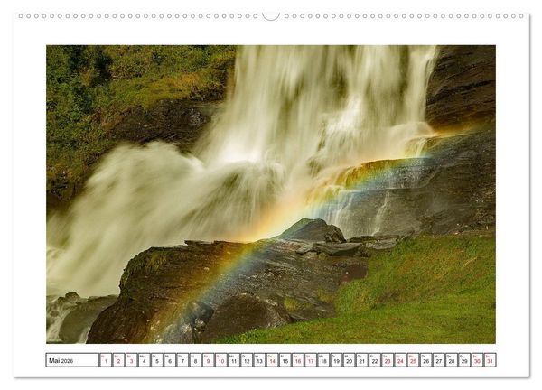 Produktbild: S&uuml;d - Norwegen (hochwertiger Premium Wandkalender 2026 DIN A2 quer), Kunstdruck in Hochglanz