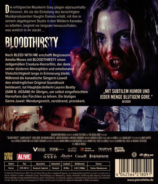 Produktbild: Bloodthirsty (uncut)