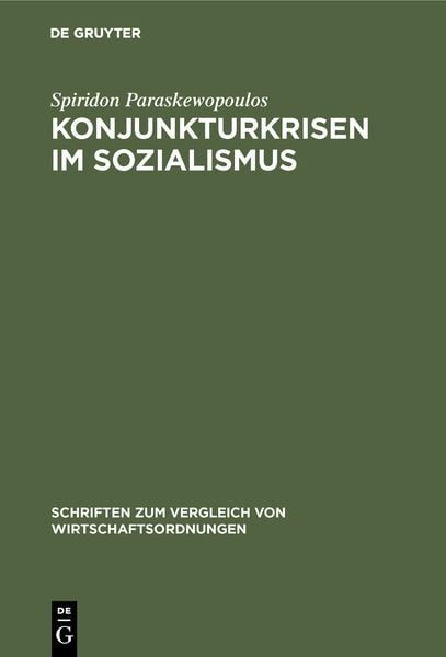 Produktbild: Konjunkturkrisen im Sozialismus