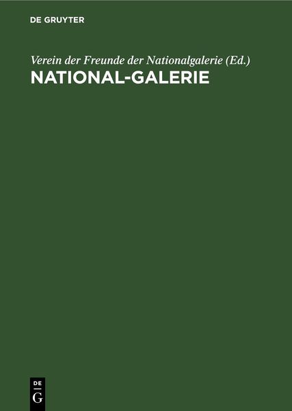 Produktbild: National-Galerie