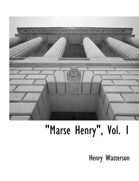 Produktbild: Marse Henry, Vol. 1
