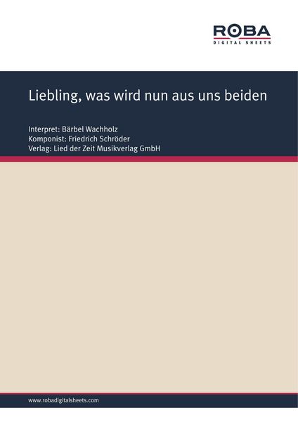 Produktbild: Liebling, was wird nun aus uns beiden